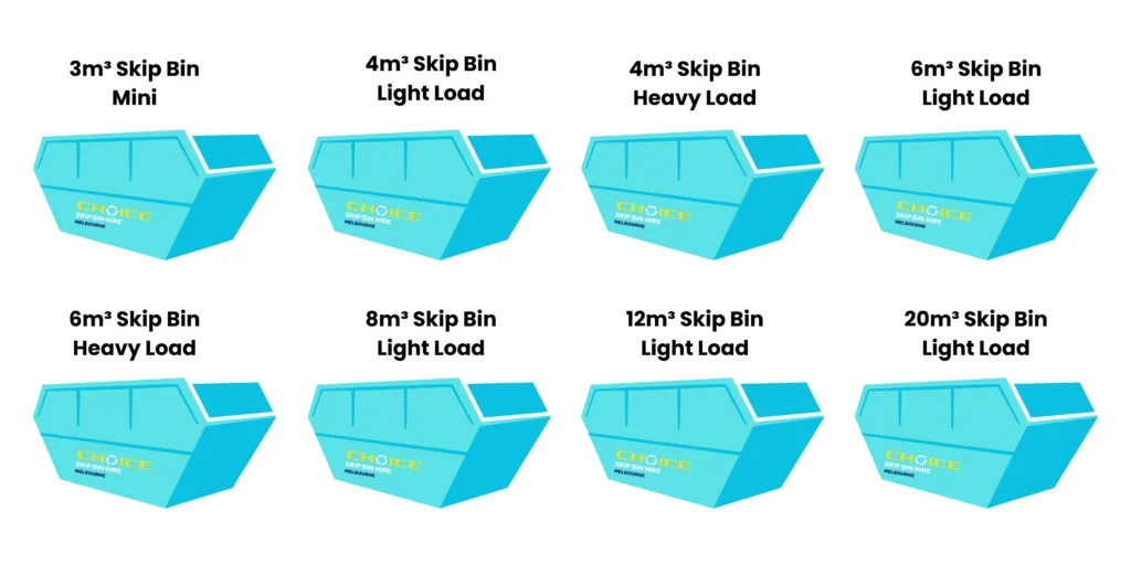 skip bin sizes