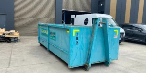 What are the additional benefits of hiring skip bins?